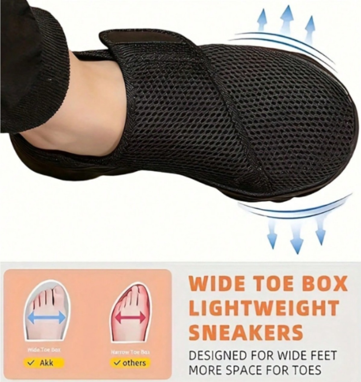 Sneaker Box - Nieuwe heren ademende mesh wandelschoenen met